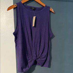 NWTS J. Crew Navy Tank Top